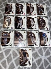Lot of 13 Upperdeck Ovation Baseball Cards 2001 McGwire Sosa Piazza Thomas +more