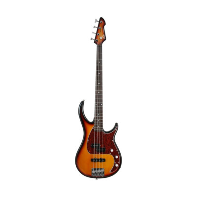 Peavey E-Bass Milestone Vintage burst 4 String Solidbody Douple Cutaway 