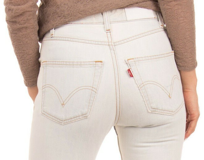 RRP €250 Authentic RE/DONE By LEVI'S Jeans Size 25 image 6