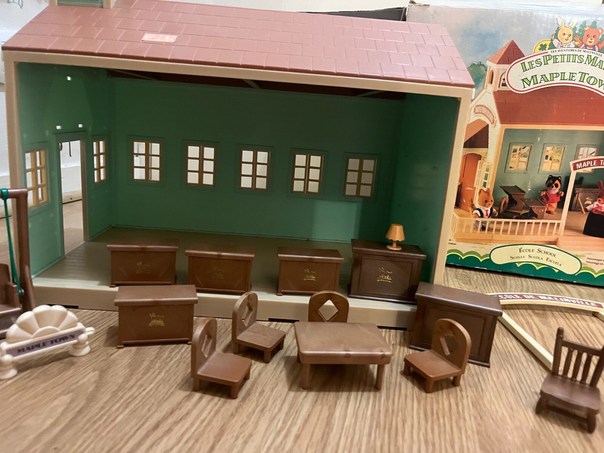 Maple Town School École Malinville petits malins Bandai 1986 used