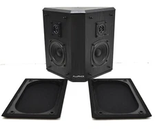 Fluance Elite 2-Way Bipolar Surround Sound Speaker Black SXBP2