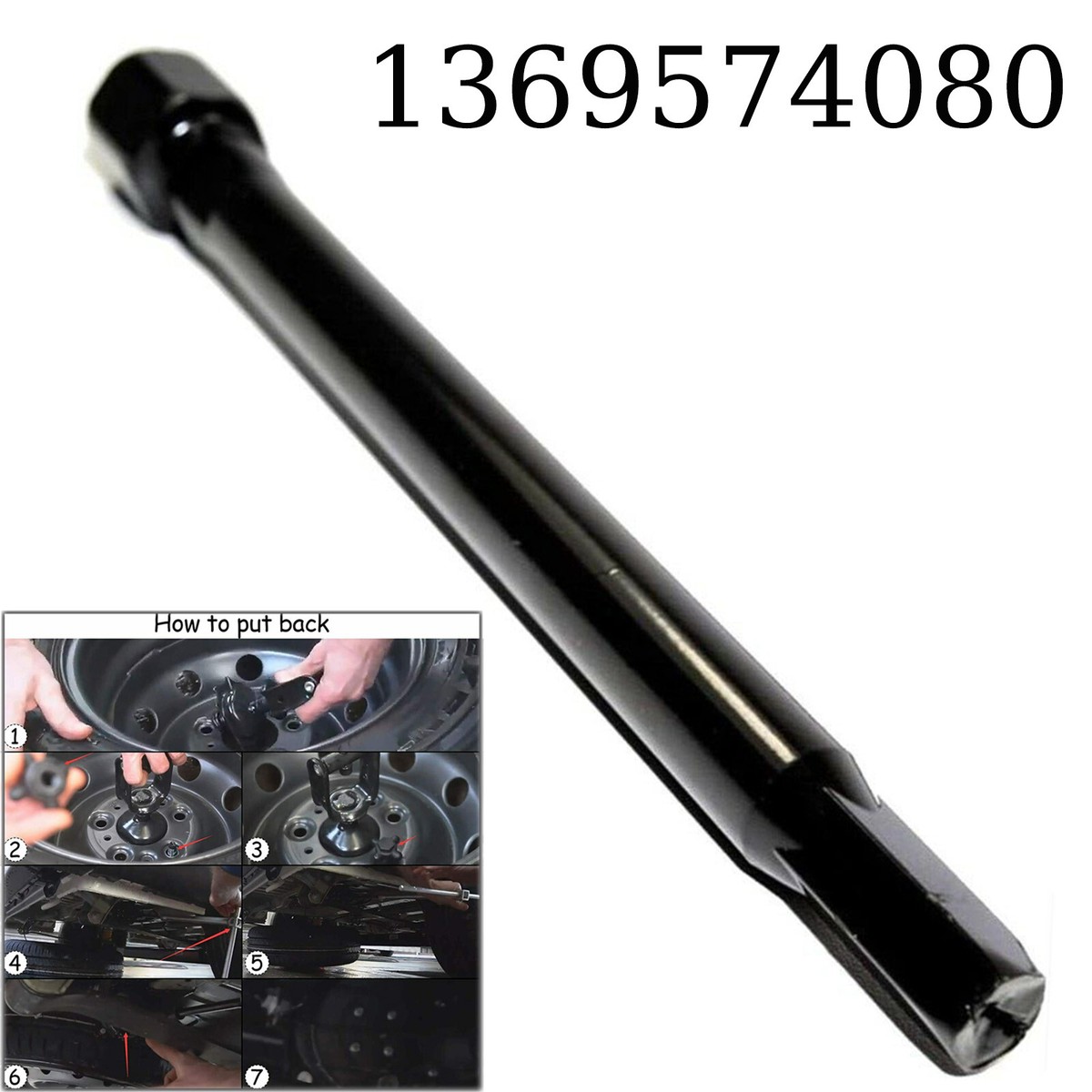 Outil Treuil Roue De Secours Fiat Ducato Boxer - OEM 1369574080
