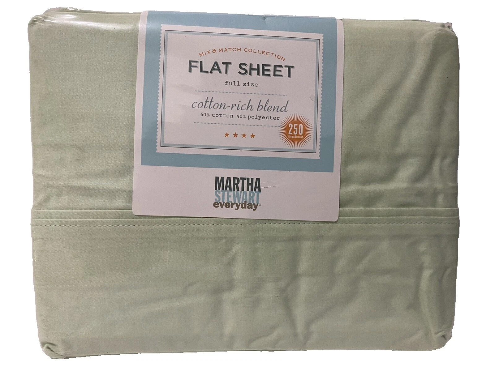 Martha Stewart 棉混纺床单