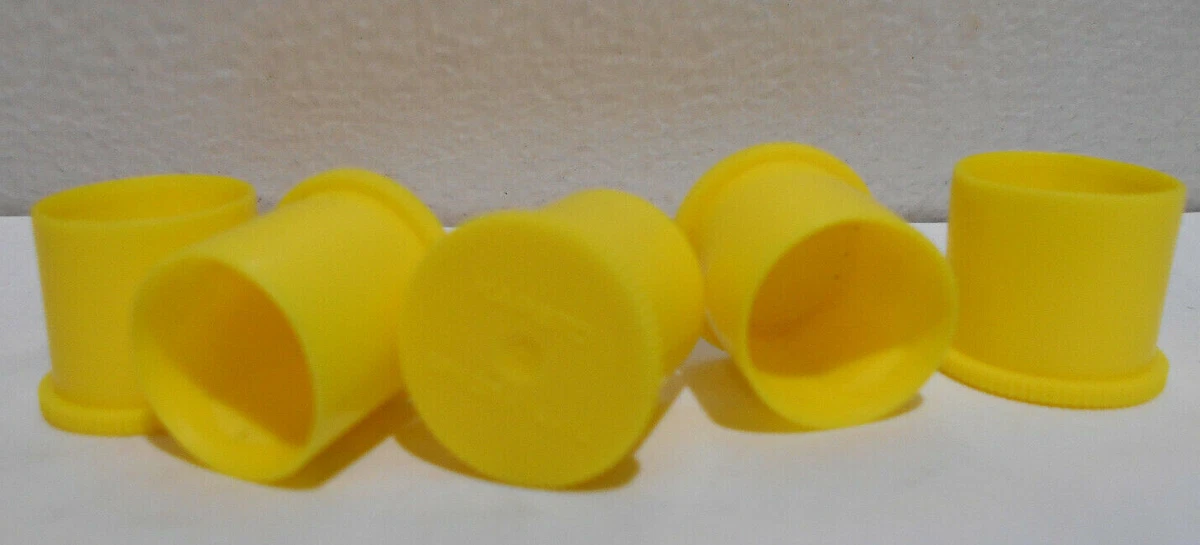 Lot of 100 Kapsto GPN 205 K 14 x 14 Protective Caps Yellow 5 8