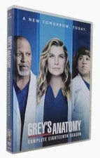 Grey  s Anatomy   Season 18 Complete DVD Set 4 Discs 