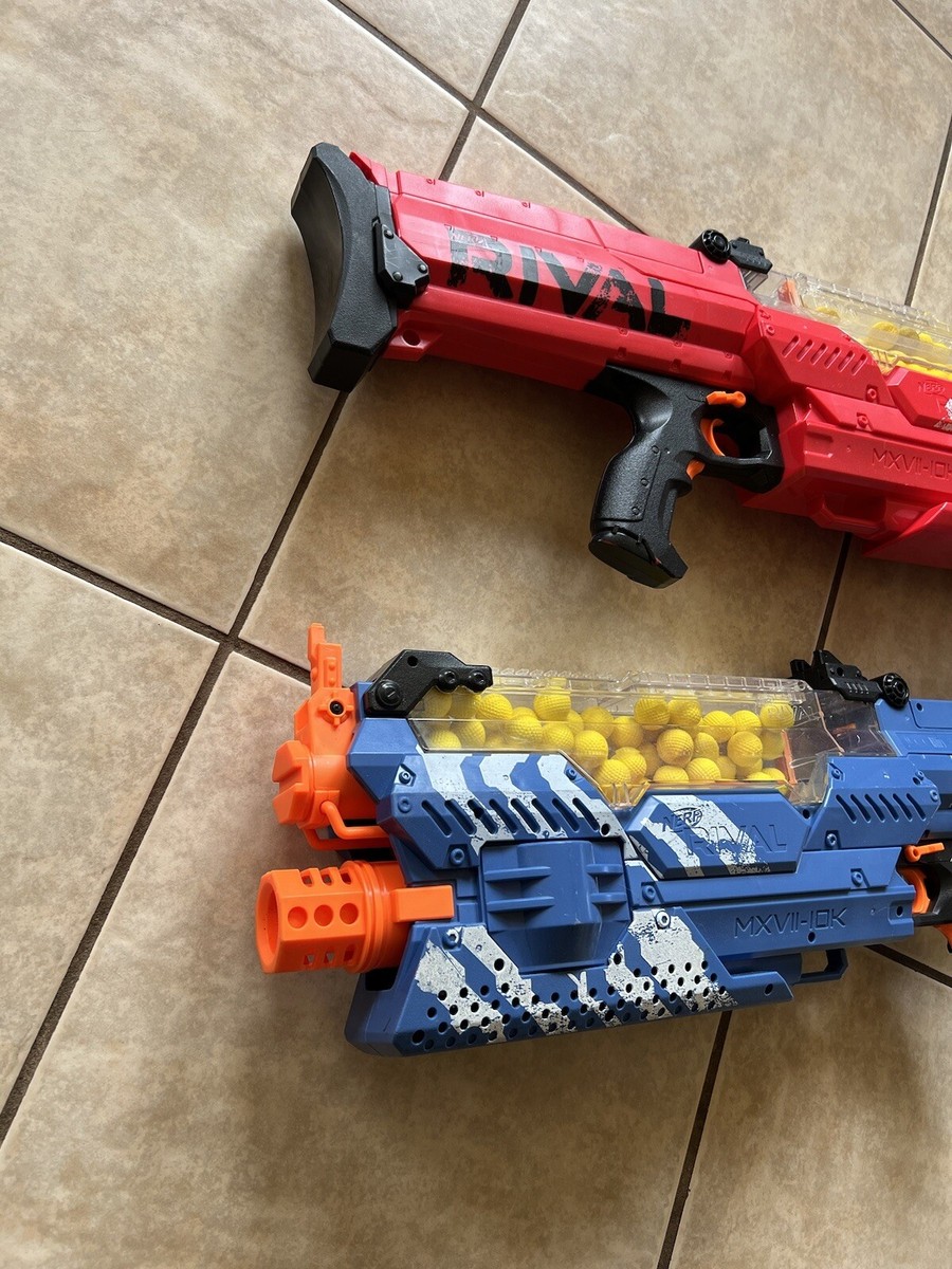 Nerf RIVAL Nemesis MXVII-10K Motorized Blaster Guns (x2) | eBay