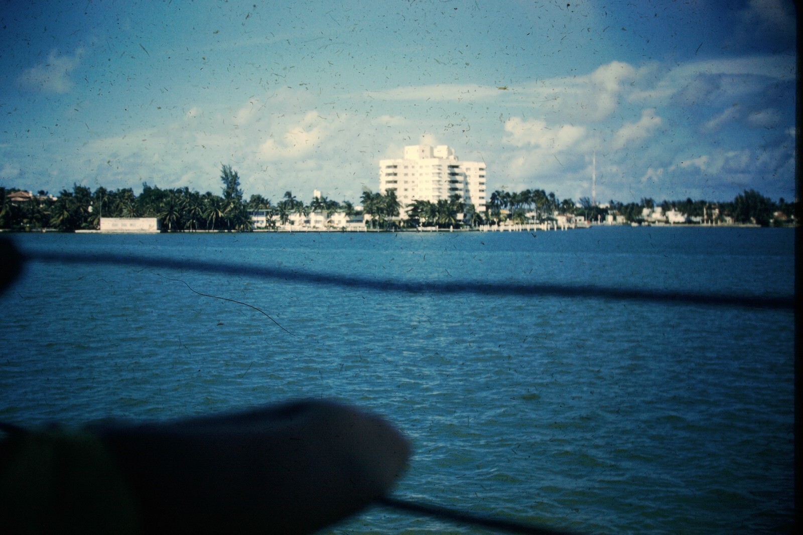 1950s 8X 35mm Slides Red Border Florida Waterways Canals Beach Homes
