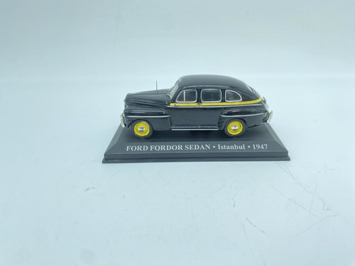 Tekno DK N°428 – Ford Taxi Taxa Noir (1947-1955) – Miniature 1/43 – Danemark – Rare