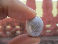 Chalcedony Small Reiki charged Gemstone,Chalcedony Tumble (FIVE psc set) Healing