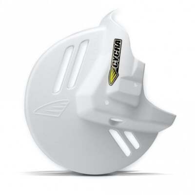 Cycra MX Front Disc Guard - YZ125/250 08-24, YZF250/450 08-13 (White)