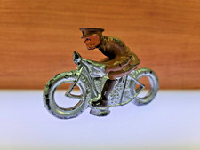 Vintage Barclay Manoil Military Motorcycle Toy Harley Indian