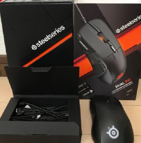 SteelSeries Rival 700 Black USB Gaming Mouse with Optical Sensor 2015 Edition-image