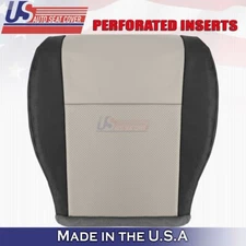 2008 to 2010 For Jeep Grand Cherokee Driver Bottom Leather Cover Black/Graystone