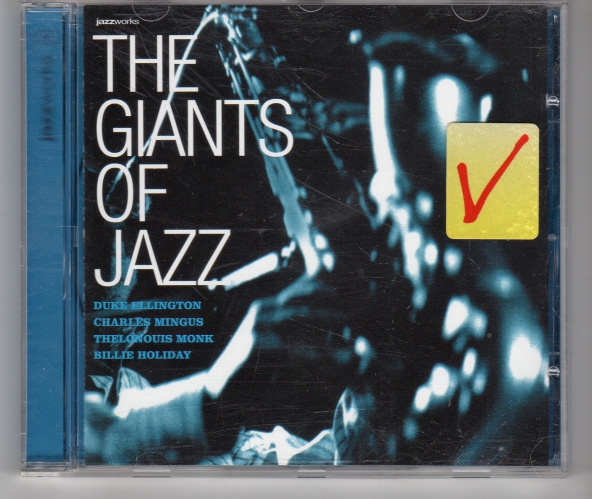 (HH494) The Giants of Jazz, 7 tracks various artists - 1998 CD
