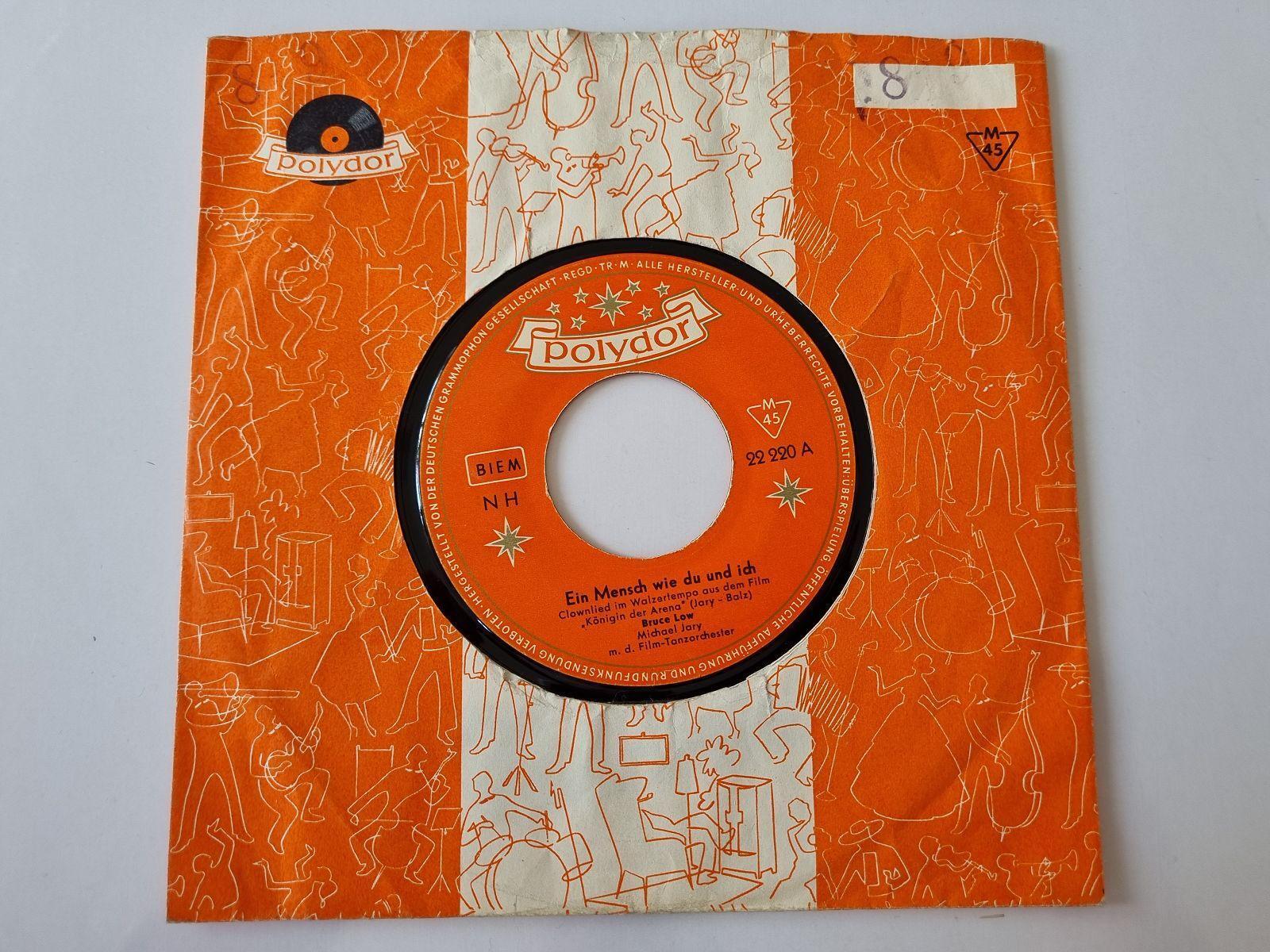 7"" Single Bruce Low - Ein Mensch wie du und ich Vinyl Germany