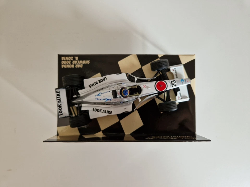 Minichamps 1/43 BAR Honda 01 R. Zonta - Showcar 2000 - 430000073 - Immagine 3 di 4