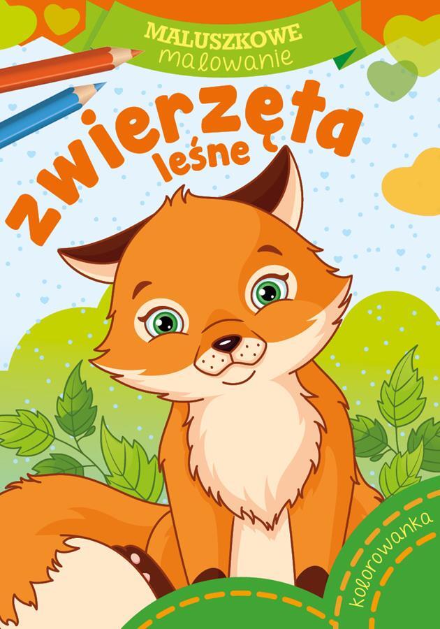 9788379157617 Malowanka A5 Maluszkowe malowanie Zwierzta lene SKRZAT 157617 S 2190₽