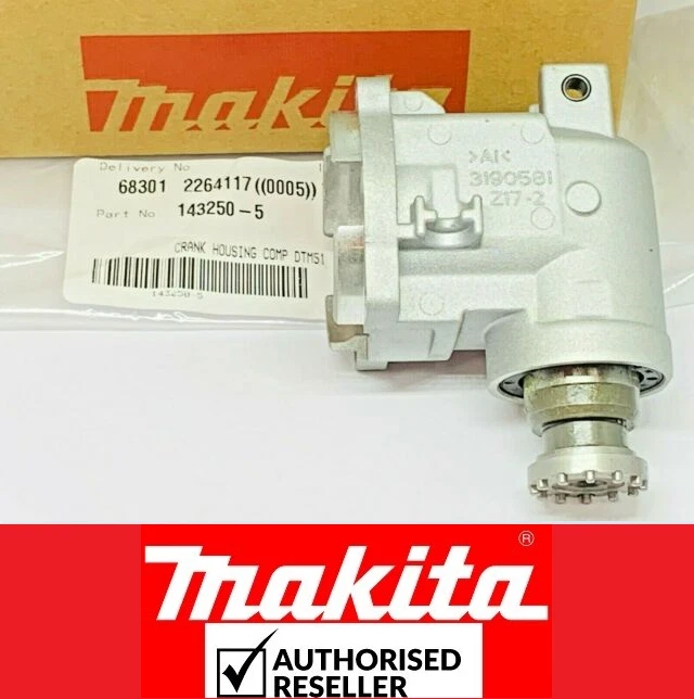 Genuine Makita CRANK HOUSING COMP Fits DTM51 18v Oscillating Multi