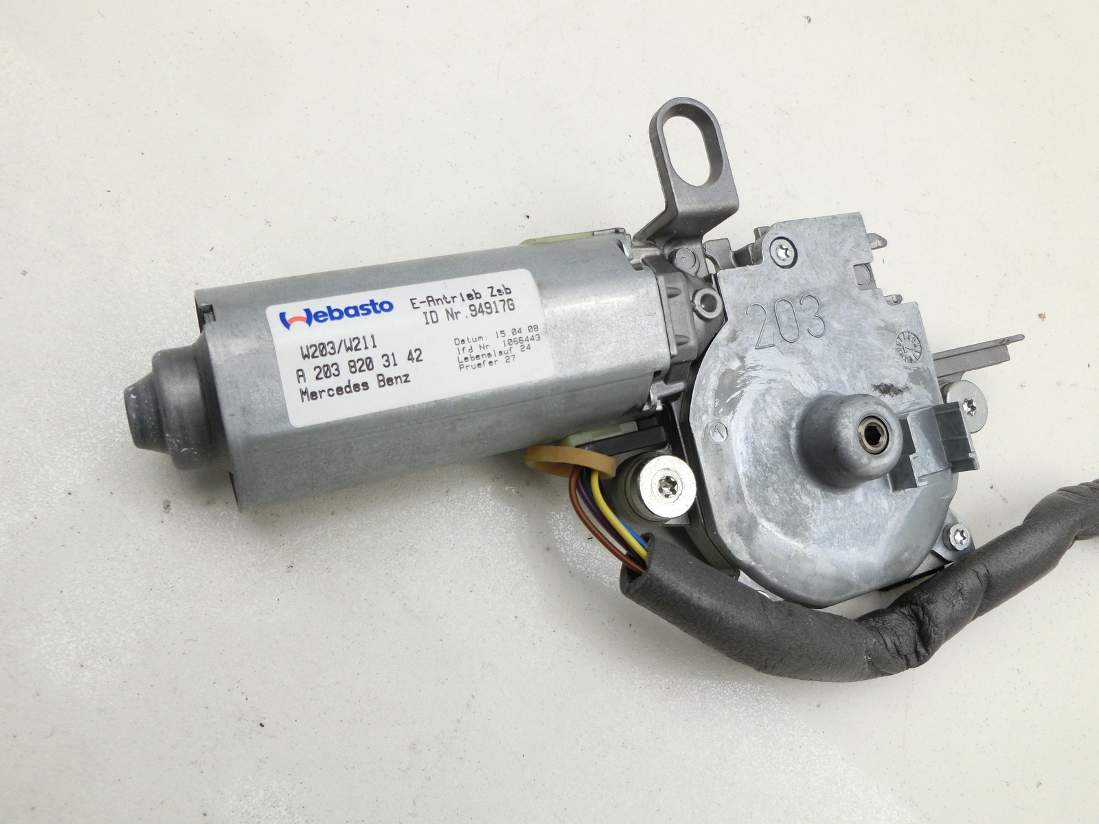 sunroof motor asto for Mercedes S211 W211 E350 0609 A2038203142