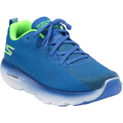 Skechers Men's Hyper Burst Blue White Good Year Outsole  Shoes Size US12
