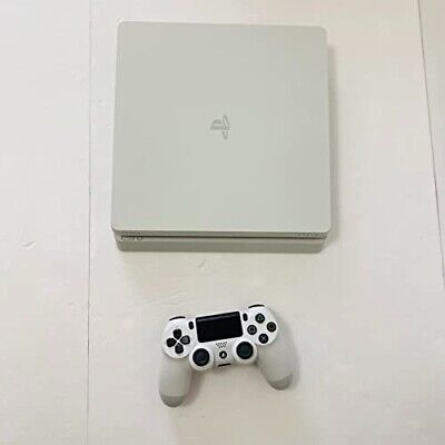 Sony PlayStation PS4 Slim Glacier White 500GB Game Console