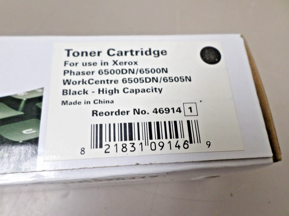 Cartucho de toner para Xerox® Phaser/WorkCentre alta capacidade preto 6500DN/6500N - Imagem 2 de 4