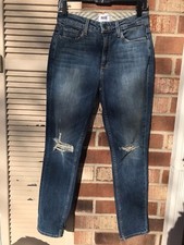 Paige Denim Carter Destroyed Slim Jeans size 27