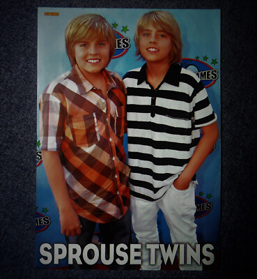 Poster Dylan & Cole Sprouse # Sprouse Twins im A3 Format..