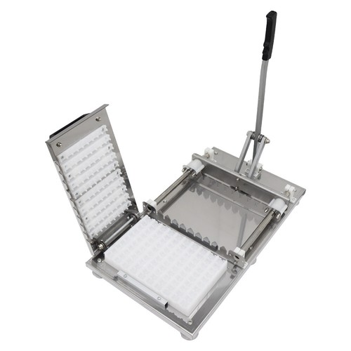 Máquina manual de fabricación de pinchos para carne kebab pollo 10 pinchos máquina de barbacoa - Imagen 15 de 24