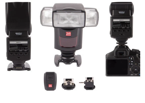Speedlight Flash + 2.4G TRIGGER FOR NIKON D7100 D7000 D5100 D3200 D3100 D3400 - Image 2 of 4
