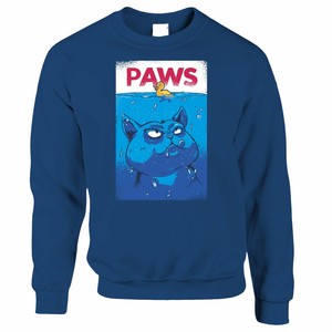 paws sweatshirt jaws