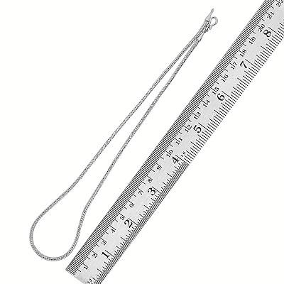 Collana Vintage A Catena A Serpente In Argento Sterling "Tulang - Foto 5