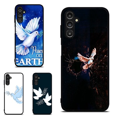 For Samsung S21 S22 S23 S24 FE Ultra Vintage Pigeons Dove Bird Lightweight Cover