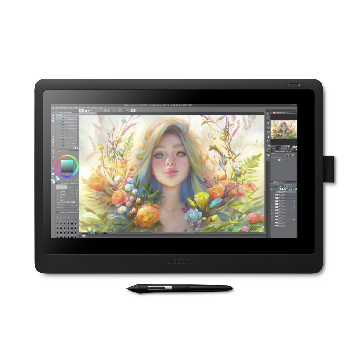 Wacom Cintiq 16 Drawing Tablet with Screen, New 753218986399 Wacom Cintiq 16 Drawing Tablet with Screen, New 753218986399
