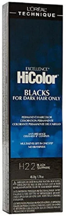 For Dark Hair/h22 Black Sapphire 1.74oz (2 Pack)