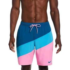 Nike Men's Color Surge 9-inch Swim Trunks Shorts SPELL Size XXL NWT MSRP 74