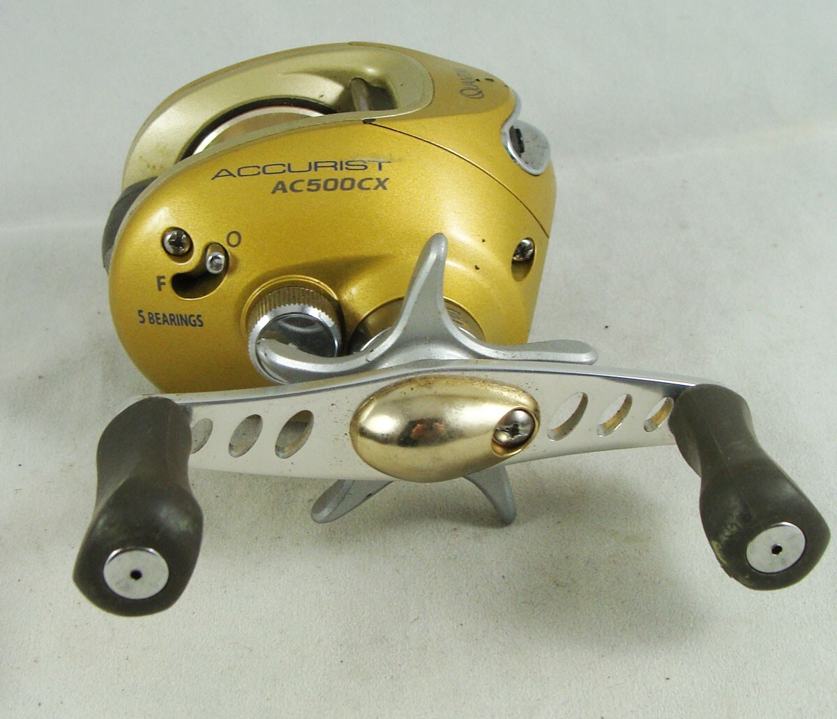 PreOwned QUANTUM ACCURIST AC500CX Casting Reel Flipping Switch eBay
