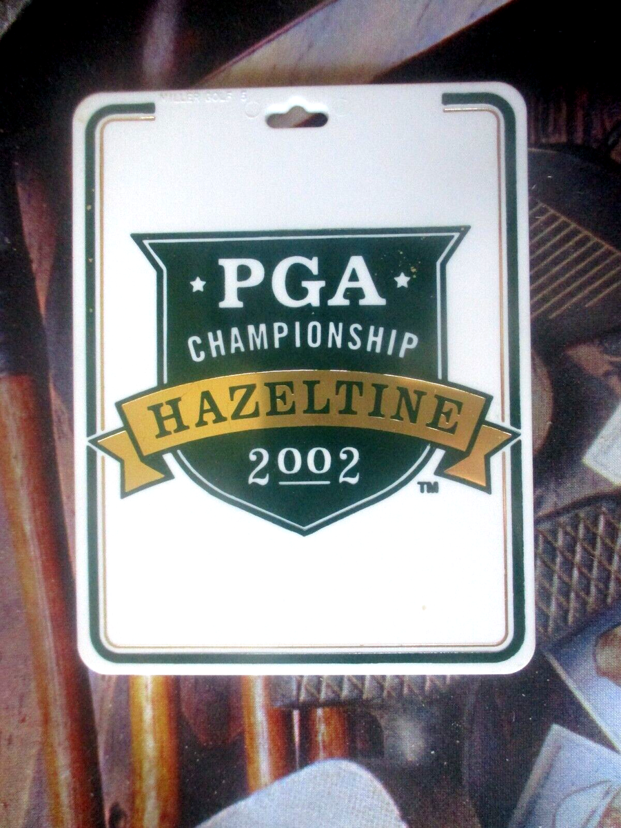 PGA バッジ ゴルフ コレクション vtg - PGA TOUR Bag Tag - 2002 PGA CHAMPIONSHIP - Hazeltine
