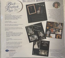 Creative Memories 12 x 12 BLACK hinged pages NIP