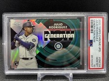 2022 Topps Chrome Update - Generation Now Chrome #GNC-24 Julio Rodriguez PSA 10