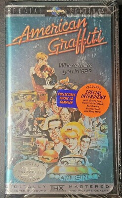 American Graffiti VHS, 1998 25th Anniversary Special Ed. Clamshell
