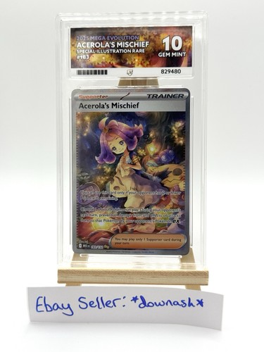 Acerola's Mischief graded ACE 10 for sale on eBay