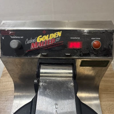 Carbon Golden Malz kommerzielles Waffeleisen Modell DHB-6. - Getestet - Bild 1 von 4