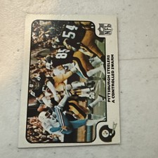 1977 Fleer Teams in Action - Pittsburgh Steelers #23 Daylight Saving Time