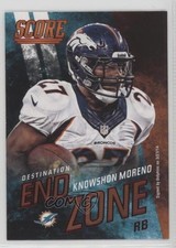 2014 Score Destination Endzone Red Knowshon Moreno #DE4 3n1