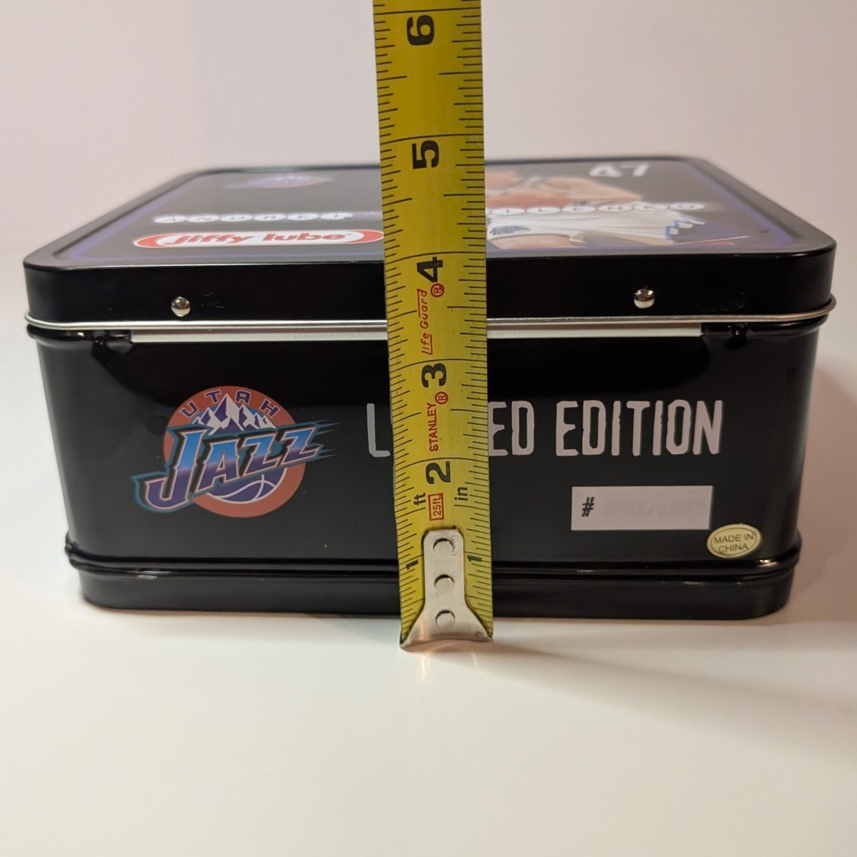 Andrei Kirilenko Utah Jazz Limited Edition Numbered Lunch Box