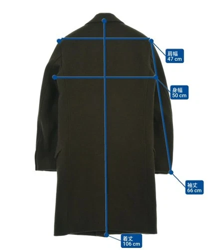 FACTOTUM Chester Coats Brown 46(Approx. M) 2200685641026 image 6