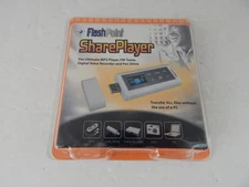 Flashpoint SharePlayer MP3 Player with FM Tuner Digital Voice Recorder New