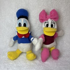 Disney Mini Bean Donald Duck Daisy Duck Plush Set Kellogg's Walt Disney World