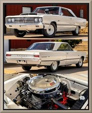 1966 Dodge Coronet 440 Mopar Toolbox - Refrigerator Magnet 42 Mil 1966 Dodge Coronet 440 Mopar Toolbox - Refrigerator Magnet 42 Mil